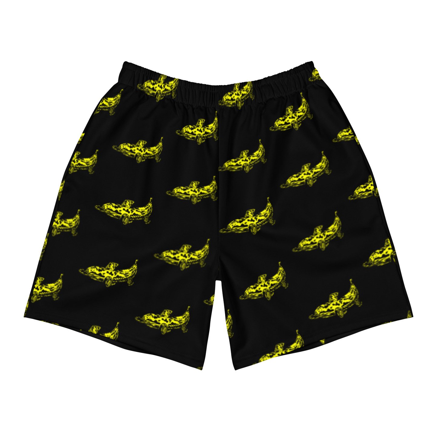 Banana Car Shorts in Yellow