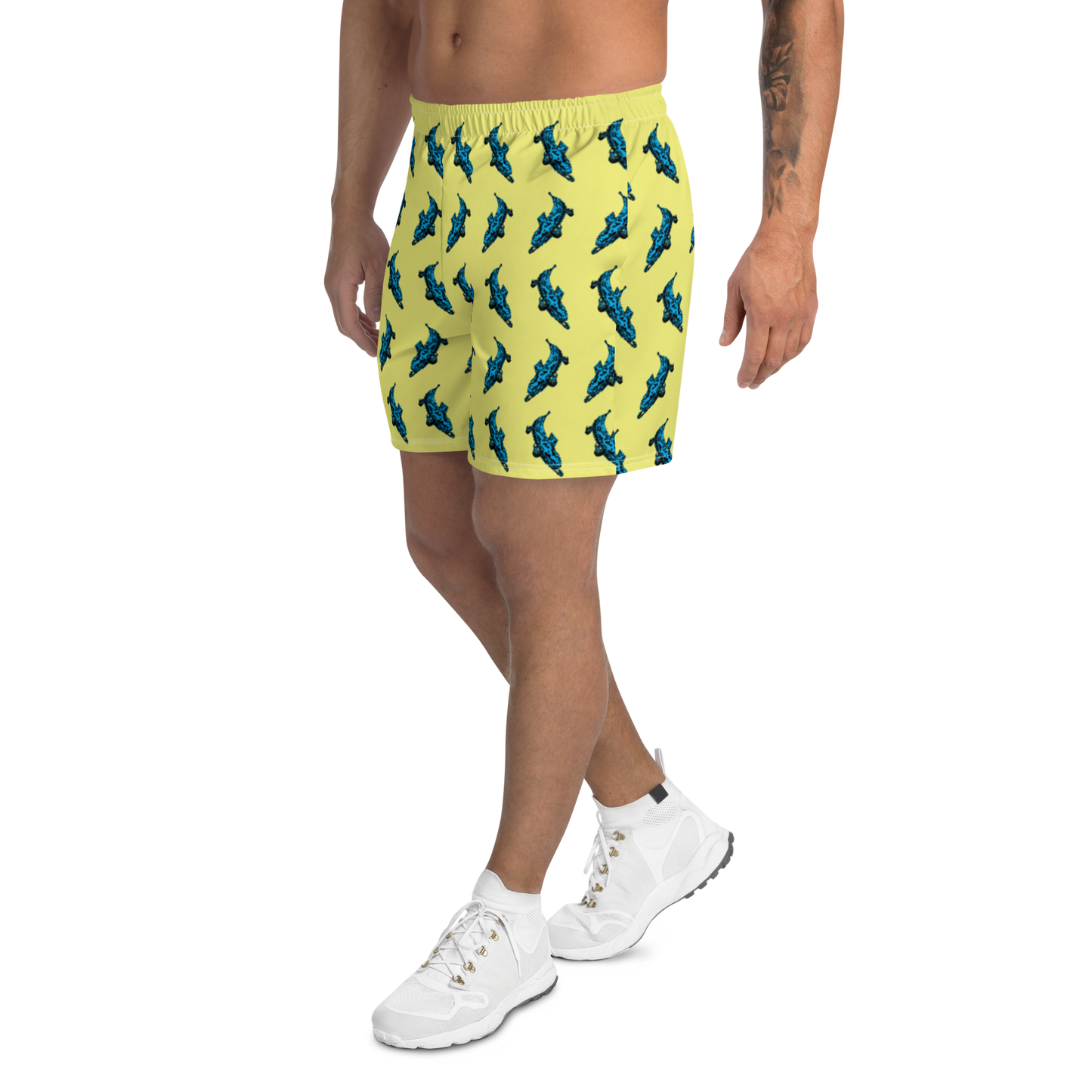 Banana Car Shorts in Blue