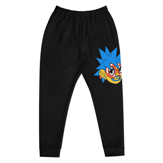 Spike Joggers in Black