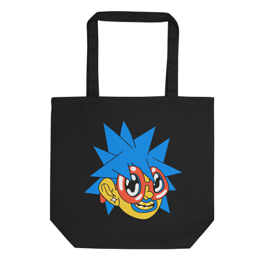 Spike Tote Bag in Black