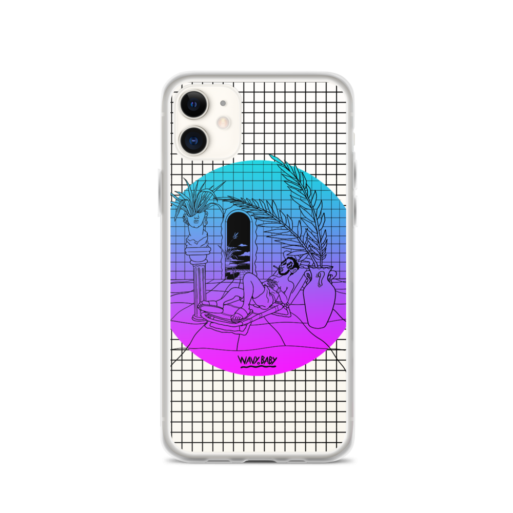 Wavy Baby iPhone Case