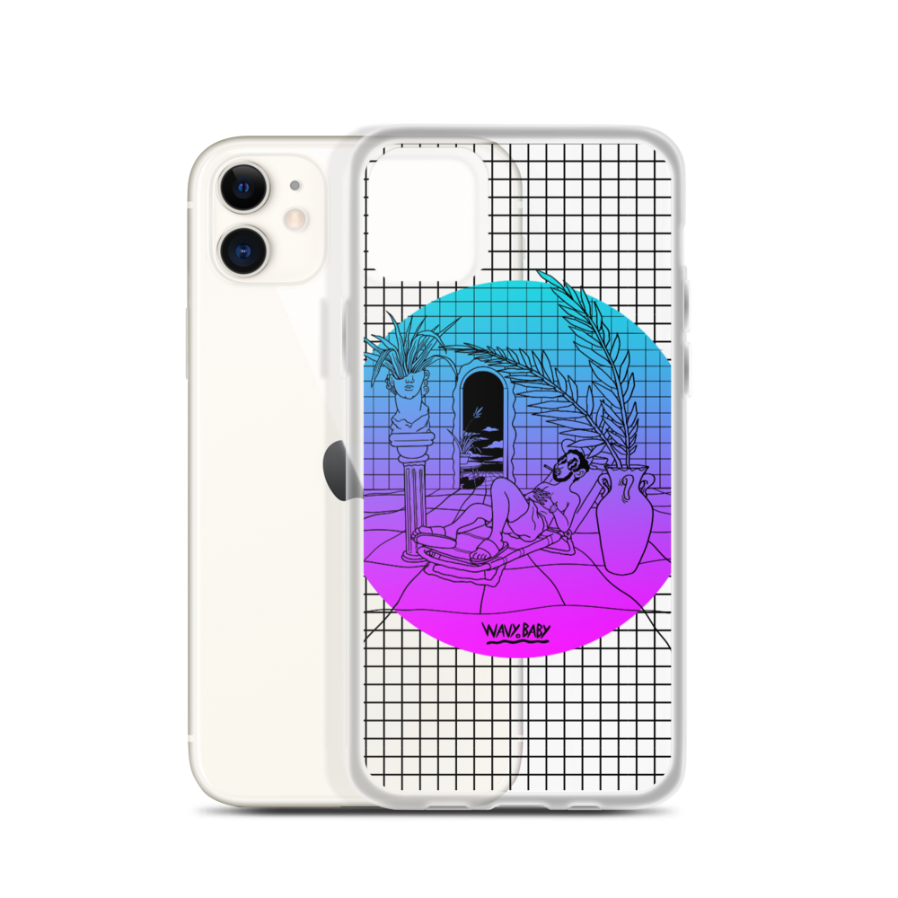 Wavy Baby iPhone Case