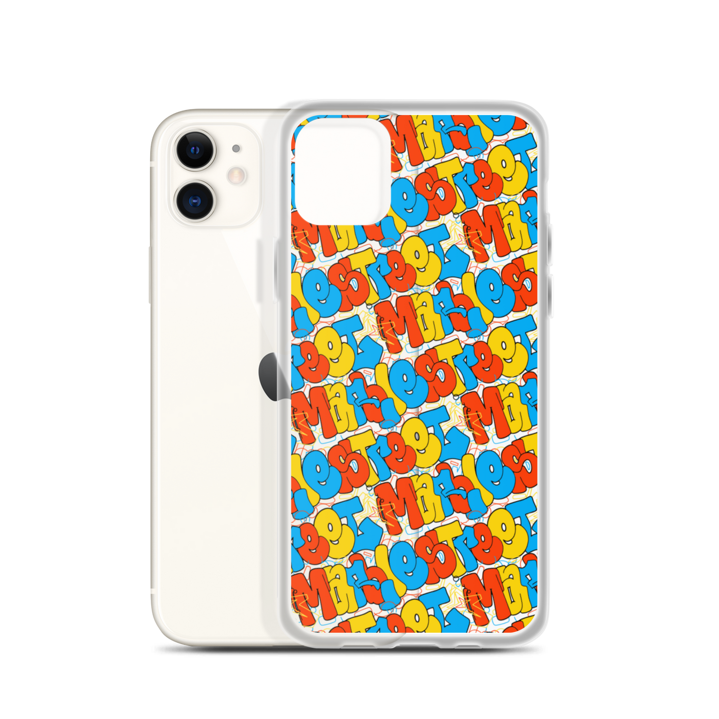 Marble Street Market iPhone Case