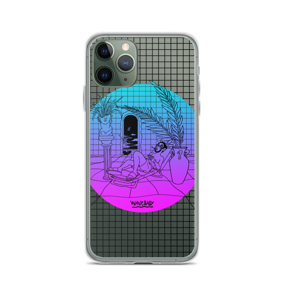 Wavy Baby iPhone Case