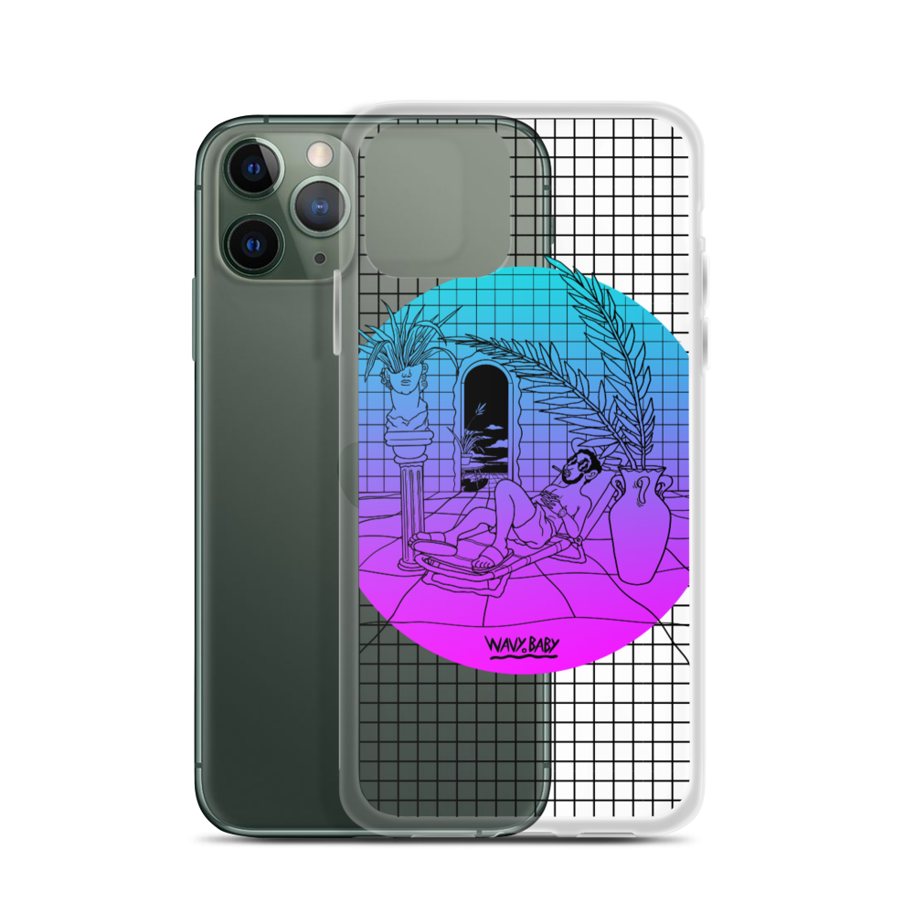 Wavy Baby iPhone Case