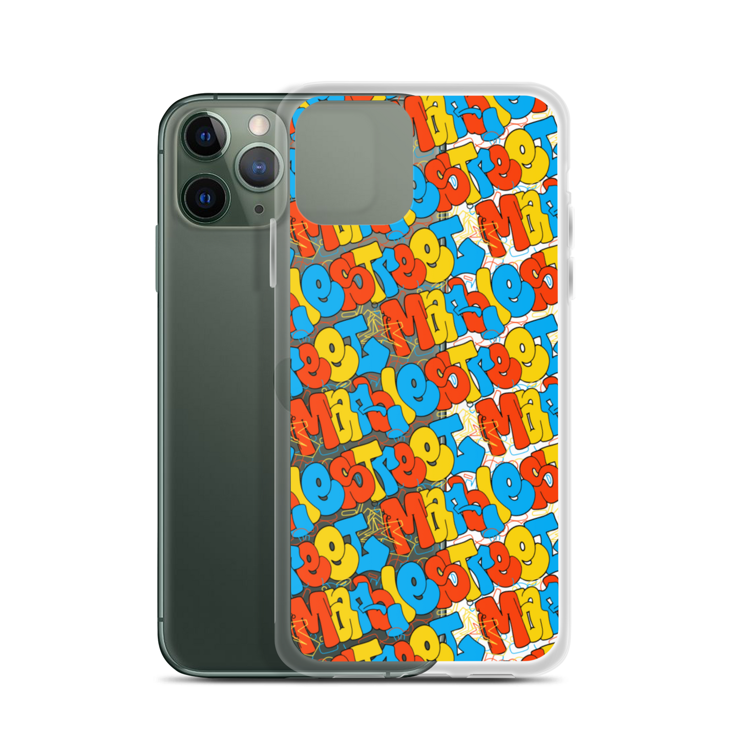 Marble Street Market iPhone Case