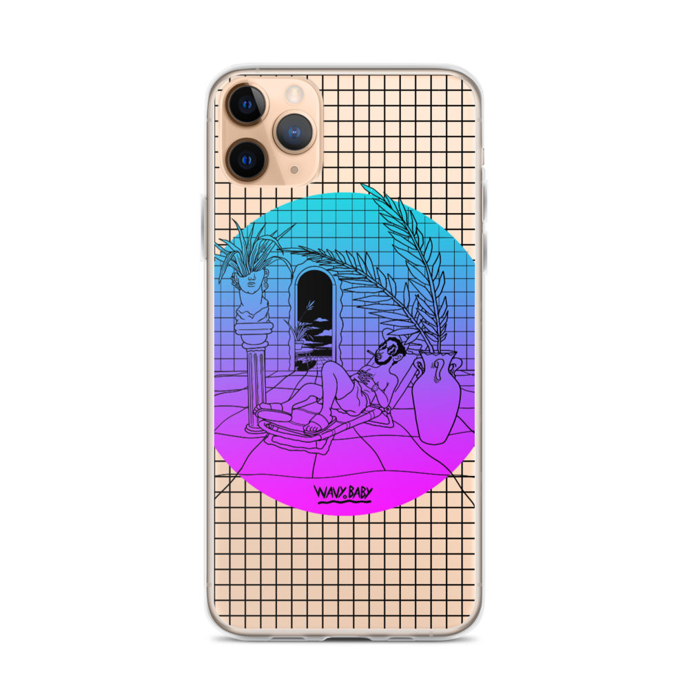 Wavy Baby iPhone Case