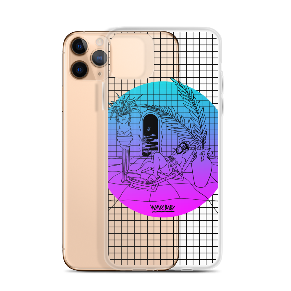 Wavy Baby iPhone Case