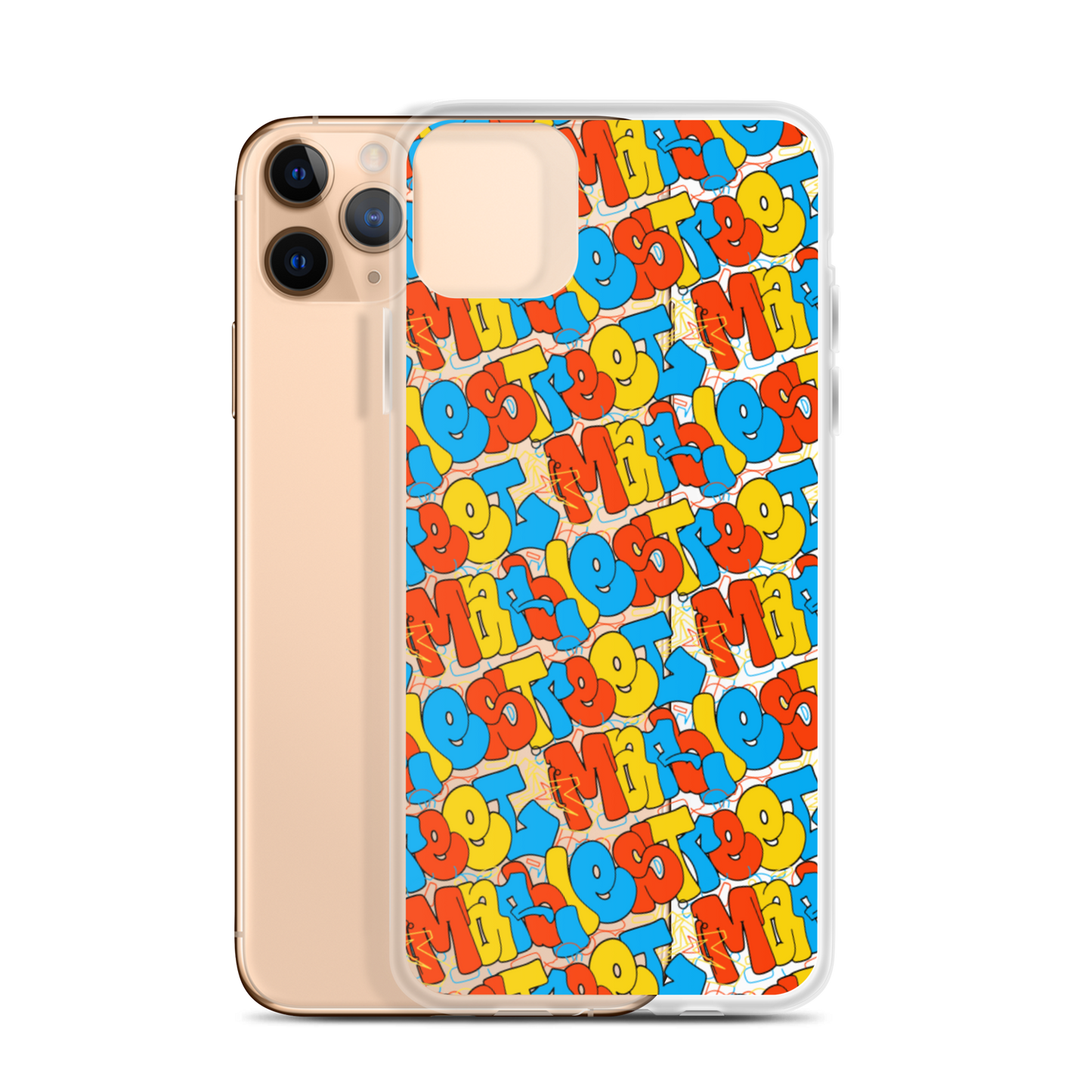 Marble Street Market iPhone Case