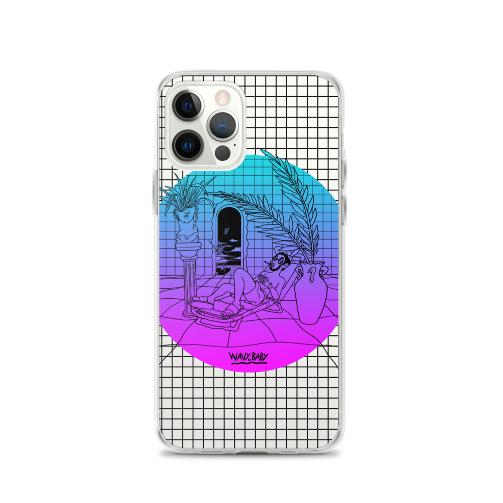 Wavy Baby iPhone Case