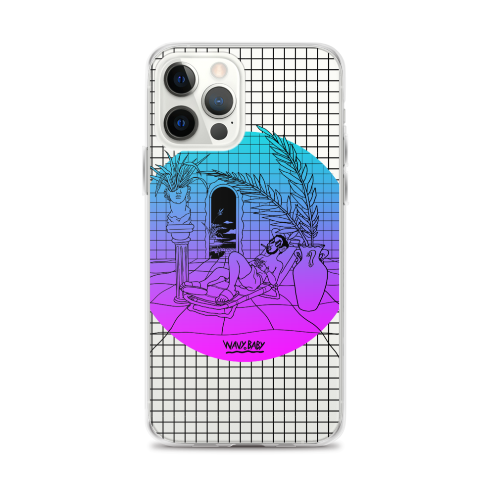 Wavy Baby iPhone Case