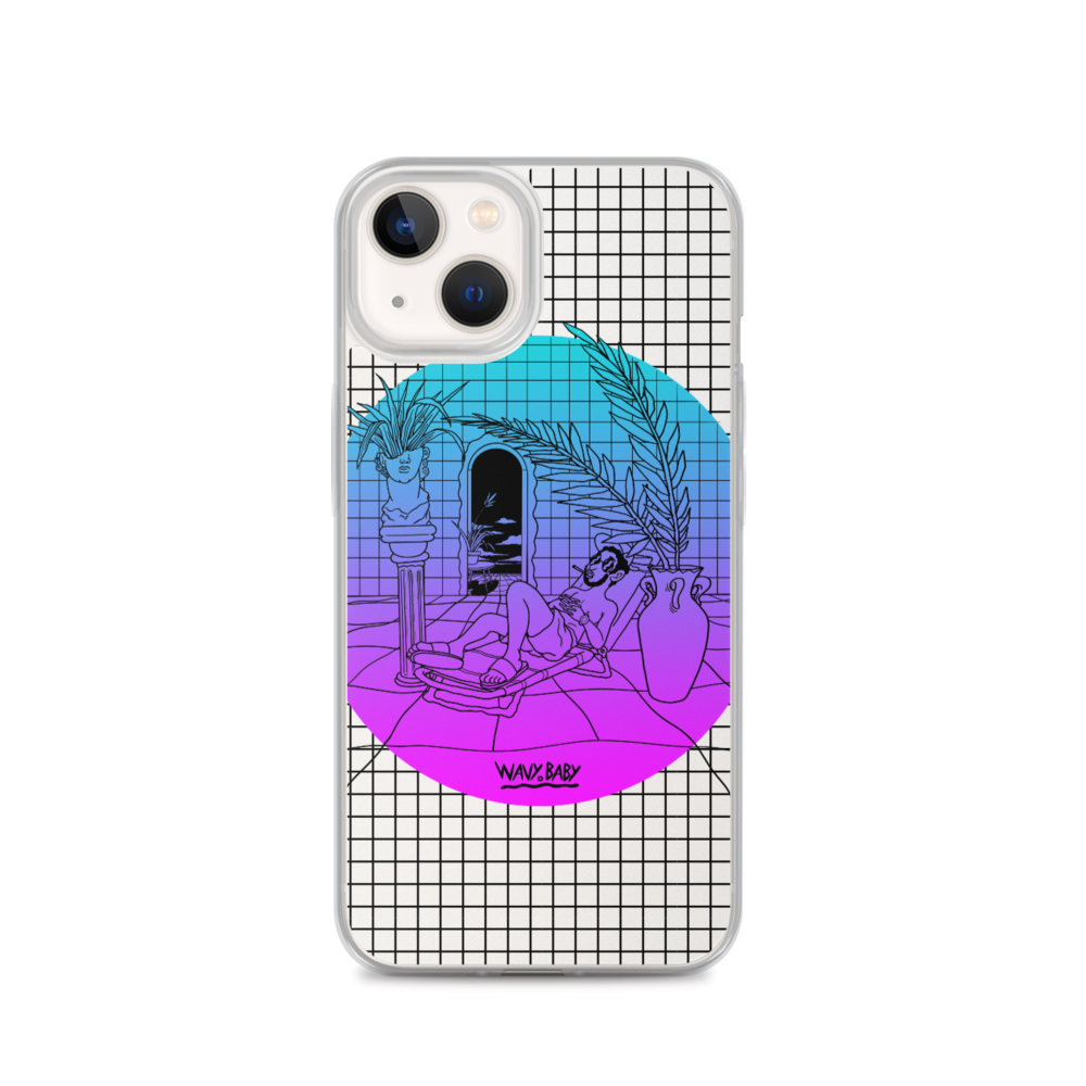 Wavy Baby iPhone Case