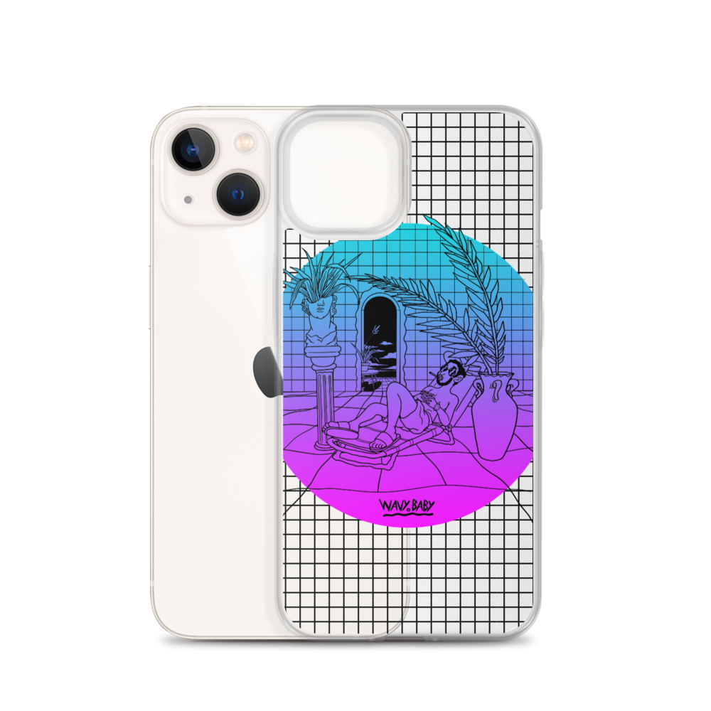 Wavy Baby iPhone Case