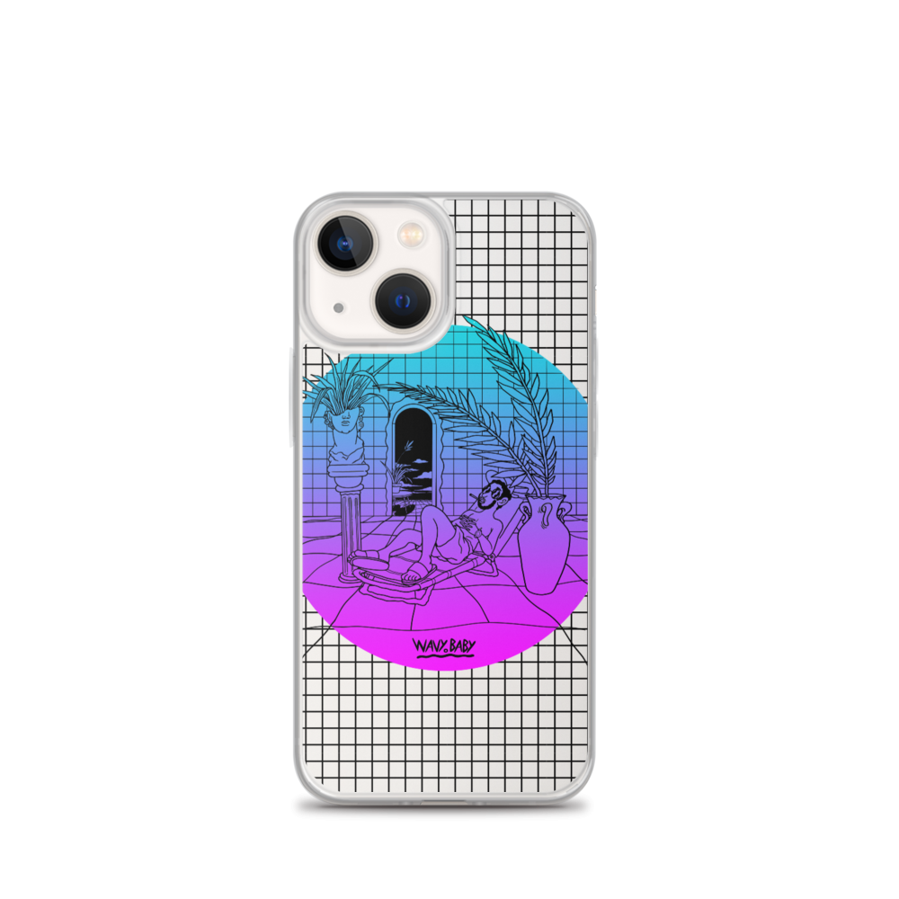 Wavy Baby iPhone Case