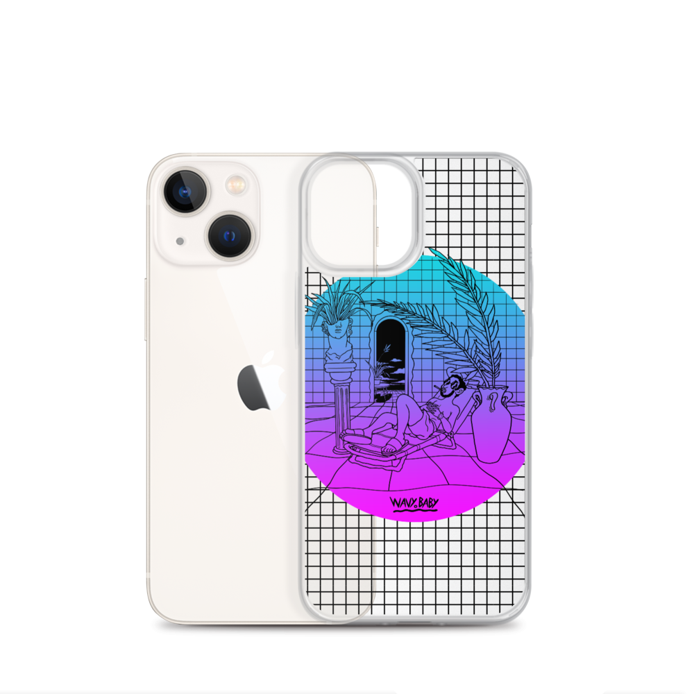 Wavy Baby iPhone Case