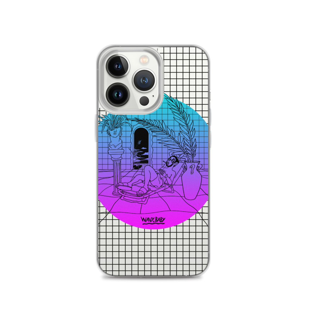 Wavy Baby iPhone Case