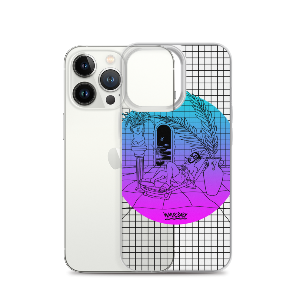 Wavy Baby iPhone Case