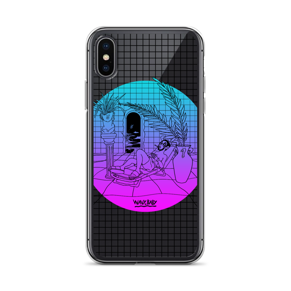 Wavy Baby iPhone Case