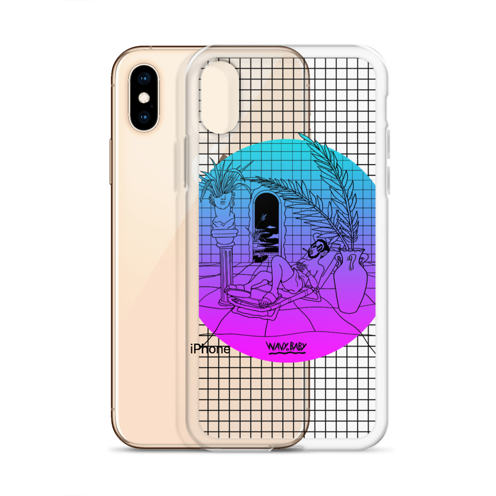 Wavy Baby iPhone Case