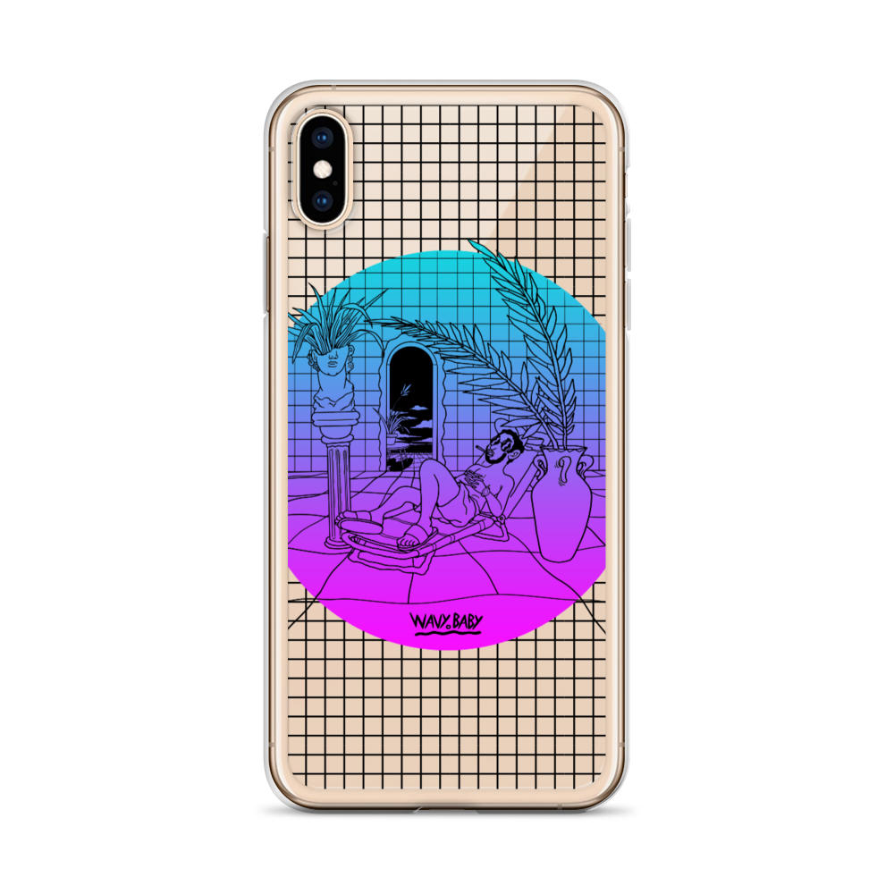 Wavy Baby iPhone Case