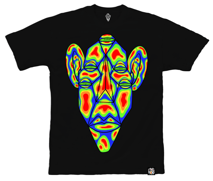 5 Eye Thermal T-shirt in Black