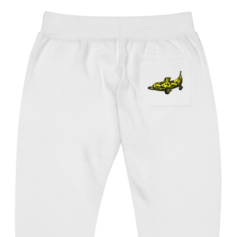 Banana Car Unisex Fleece Sweatpants