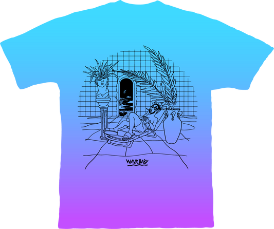 Wavy Baby T-shirt in Tie-dye